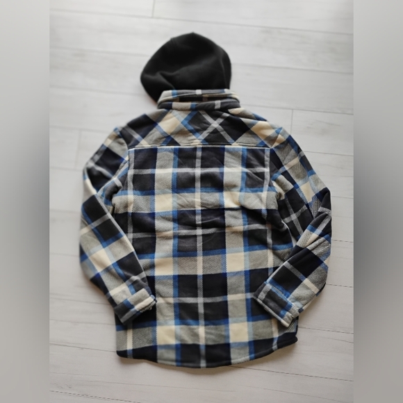 QUIKSILVER NEW Sherpa Lined Flannel Jacket - Picture 5 of 8
